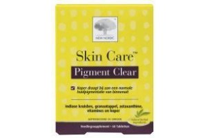 skin care pigment clear