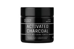 activated charcoal teeth whitening powder