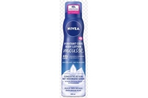 nivea body lotion mousse