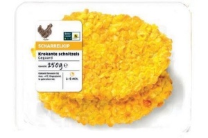 krokante kipschnitzels