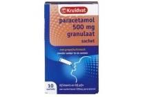 kruidvat paracetamol 500 mg granulaat sachet