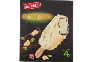 premium chocolade ijs pistachio