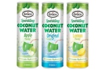 sparkling coconut water