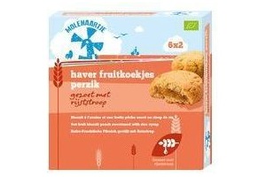 haver fruitkoekje perzik