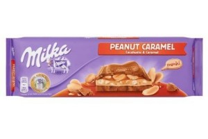 milka peanut caramel