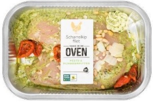 ah ovenschotel kipfilet pesto pijnboompit