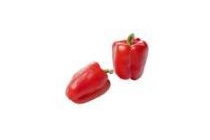 biologische rode paprika