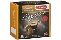 kruidvat koffiecapsules espresso