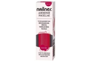 nailner rosy red ademende nagellak