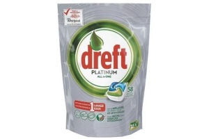 dreft platinum all in one vaatwastabletten
