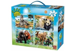 puzzelkoffer dierenwereld