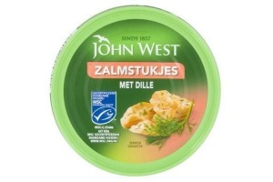 john west zalmstukjes dille