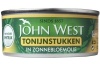 john west tonijnstukken in zonnebloemolie