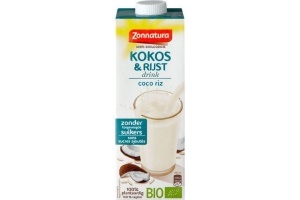 zonnatura kokos en rijst drink biologisch