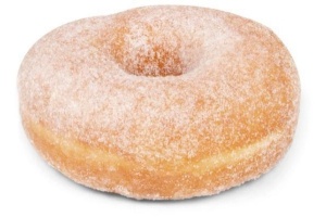 gesuikerde donut