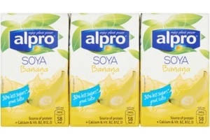 alpro soyadrink banaan