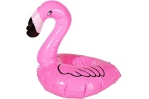 opblaasbare flamingo glashouder