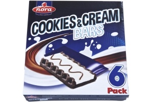 cookies en cream bars