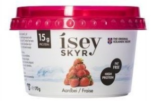 isey skyr aardbei