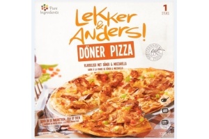 lekker en anders doener pizza