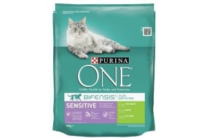 purina one sensitive kalkoen rijst