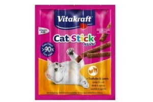 vitakraft catstick mini kalkoen en lam