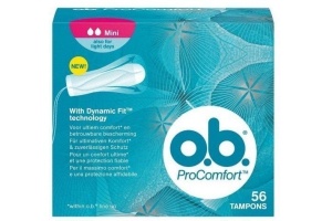 o b procomfort mini tampons