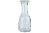 glazen fles met dop