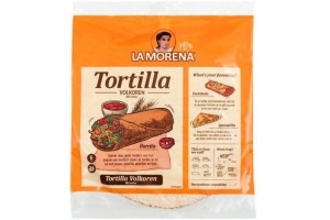 la morena volkoren tortilla wraps