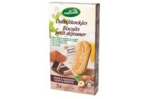 ontbijtkoekje cacao hazelnoot
