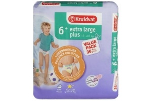 kruidvat 6 extra large plus luierbroekjes valuepack