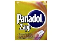 panadol zapp 500mg paracetamol