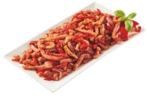 shoarma met paprika