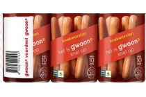 g woon knakworsten 3 pak