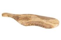 snijplank van olijfhout 46x19 cm