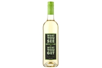 what you see is what you get sauvignon blanc