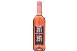 what you see is what you get white zinfandel rose