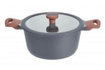 excellent houseware braadpan met deksel aluminium