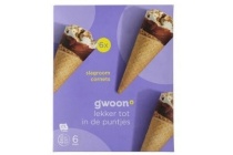 gwoon cornets vanille