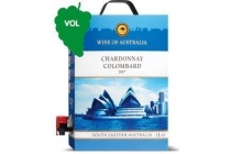 chardonnay colombard south eastern australia 2017 3 liter bag in box