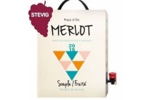 merlot pays d oc igp 2016 3 liter bag in box