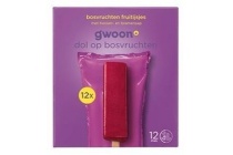 g woon bosvruchten fruitijsjes