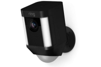 ring spotlight smart ip camera batterij zwart
