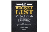het bucketlist boek 2