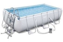 power steel frame pool zwembadset 404x201x100cm