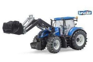 03121 new holland tractor t7 315 met frontlader