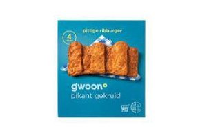 g woon pittige ribburger