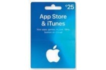 app store en itunes card eur25
