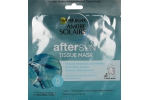 garnier ambre solaire aftersun tissue mask