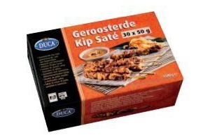 geroosterde kip sate